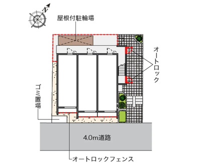 【地図】 | プラムテラス粕谷