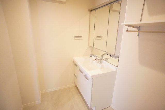 ライムストーン新大宮の洗面所