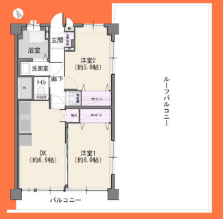 【間取り】 | 井草サマリヤマンション