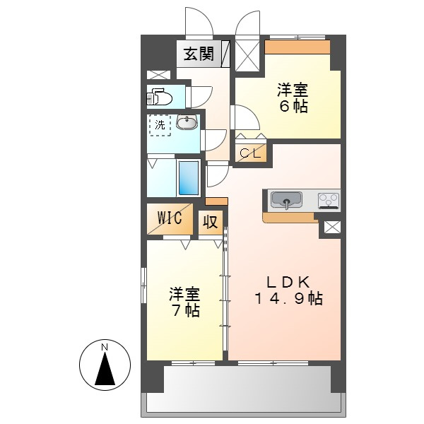 ケイマイティの間取り