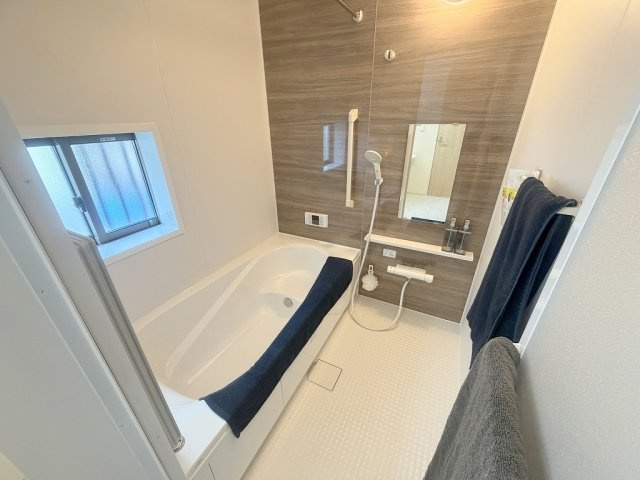 三郷市番匠免1丁目　新築戸建　全5棟　A号棟の浴室|同施工会社の参考写真になります。