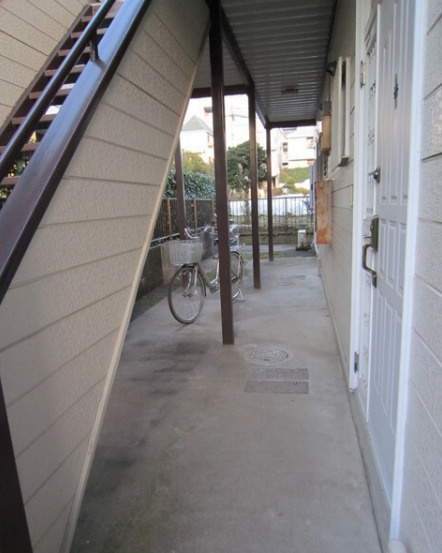 エクセルタナカ　駐輪場無料　3面採光　南面バルコニー　最上階のその他共用部分