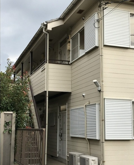 エクセルタナカ　駐輪場無料　3面採光　南面バルコニー　最上階のエントランス