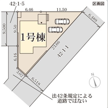 【区画図】 | リーブルガーデン西区竹の台５期 | 区画図
