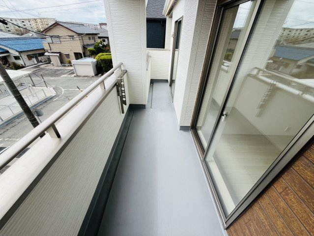 豊明市二村台7丁目8番2『仲介手数料無料』新築戸建てのバルコニー