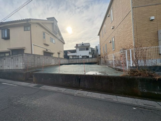 【前面道路含む現地写真】 | 川越市藤間　建築条件なし売地　東武東上線『新河岸駅』徒歩6分　【高階小学区】