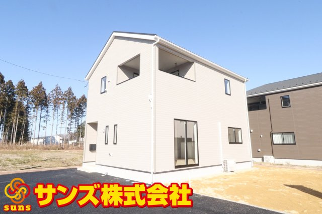 矢吹町八幡町第23　　　1号棟　　　善郷小学校、矢吹中学区の外観|南東側から見た外観