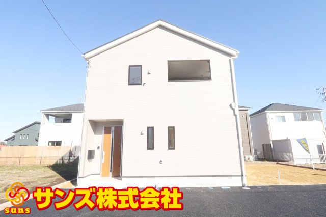 矢吹町八幡町　　　1号棟　　　善郷小学校、矢吹中学区の外観|南側から見た外観