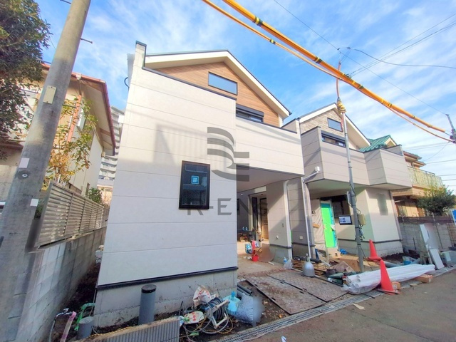 【外観】 | 西東京市谷戸町３丁目　新築戸建て　１号棟 | あとは外構のみ！