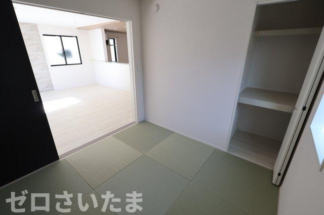 《仲介手数料無料》上尾市向山３丁目41-15新築一戸建てグラファーレの和室