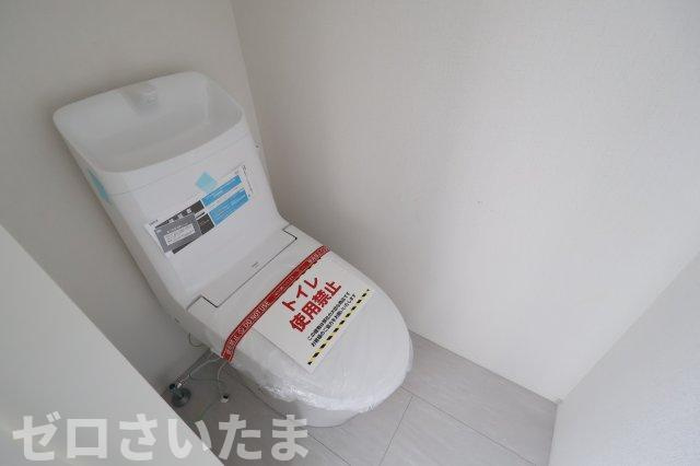《仲介手数料無料》上尾市向山３丁目41-15新築一戸建てグラファーレのトイレ