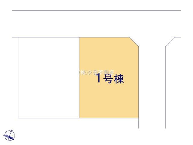 《仲介手数料無料》上尾市向山３丁目41-15新築一戸建てグラファーレの区画図
