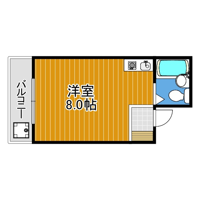 喜志マンションの間取り
