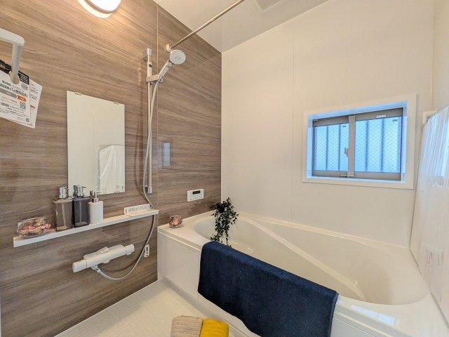 八王子市　狭間町　新築一戸建ての浴室|～のびのびとくつろげるバスルーム　1日の締めくくりに癒しのバスタイムを～