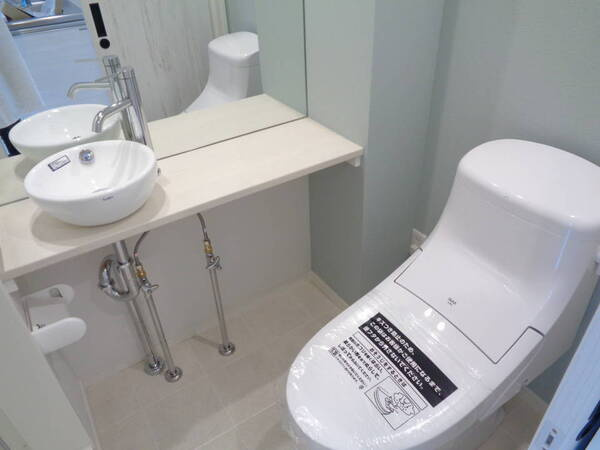 川崎市麻生区上麻生１丁目のアパートの洗面所