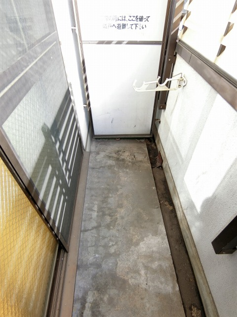 コスモレジデンス北加賀屋IIのバルコニー