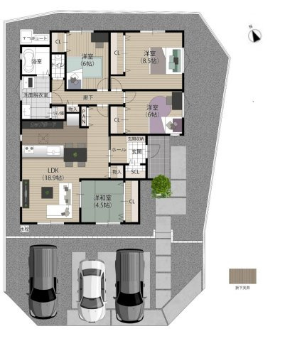 【間取り】 | タマタウン大津町杉水 | ☆間取り図☆