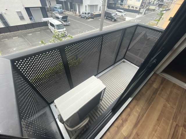 えすたしおん下滝野ハイツのバルコニー
