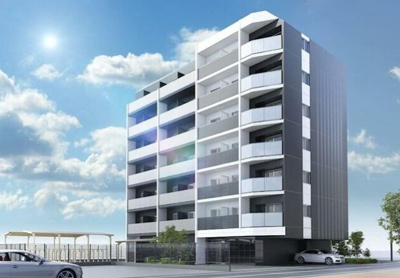 【外観パース】 | ＡＲＫＭＡＲＫ大森町レジデンス | 外観パースです。