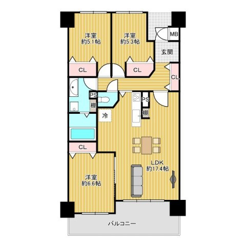 リビオ上野芝ガーデンズ