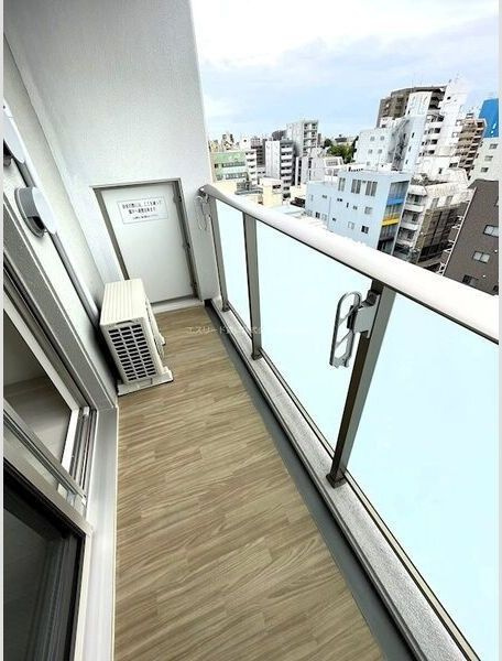 エスリード大須デュオのバルコニー