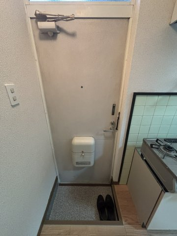 グリーンコーポの玄関