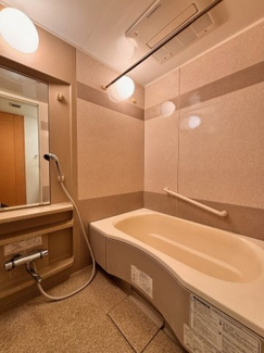 【浴室】 | アクアウィング353 | ゆったりとくつろぐことのできるバスタブは毎日の疲れを 癒す空間になっています！