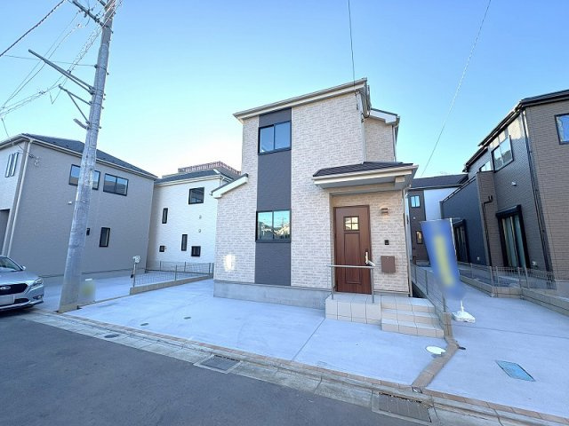 【外観】 | 新座市栄3丁目　新築一戸建住宅　全5棟　(保谷店) | 小中学校が徒歩15分圏内に揃い、通学の負担が少ないです。