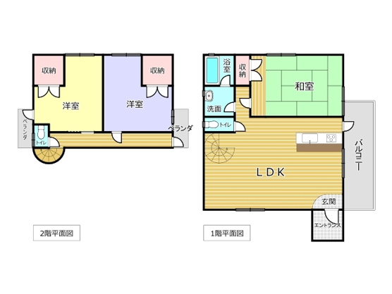 【間取り】 | 南大室台　戸建