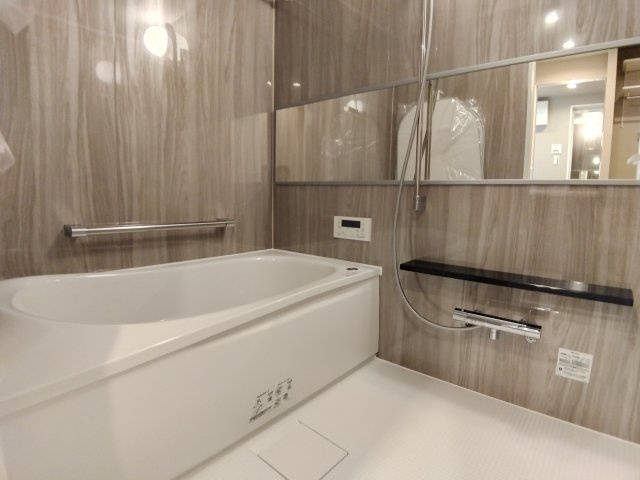 ライオンズヒルズ朝霞台の浴室|コンパクトで使いやすいお風呂です