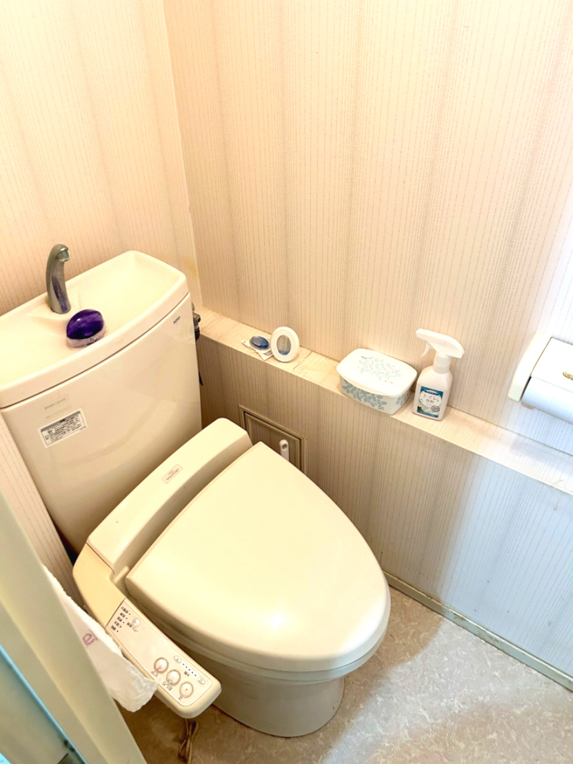 サンハイツ灘のトイレ|コンパクトで使いやすいトイレです