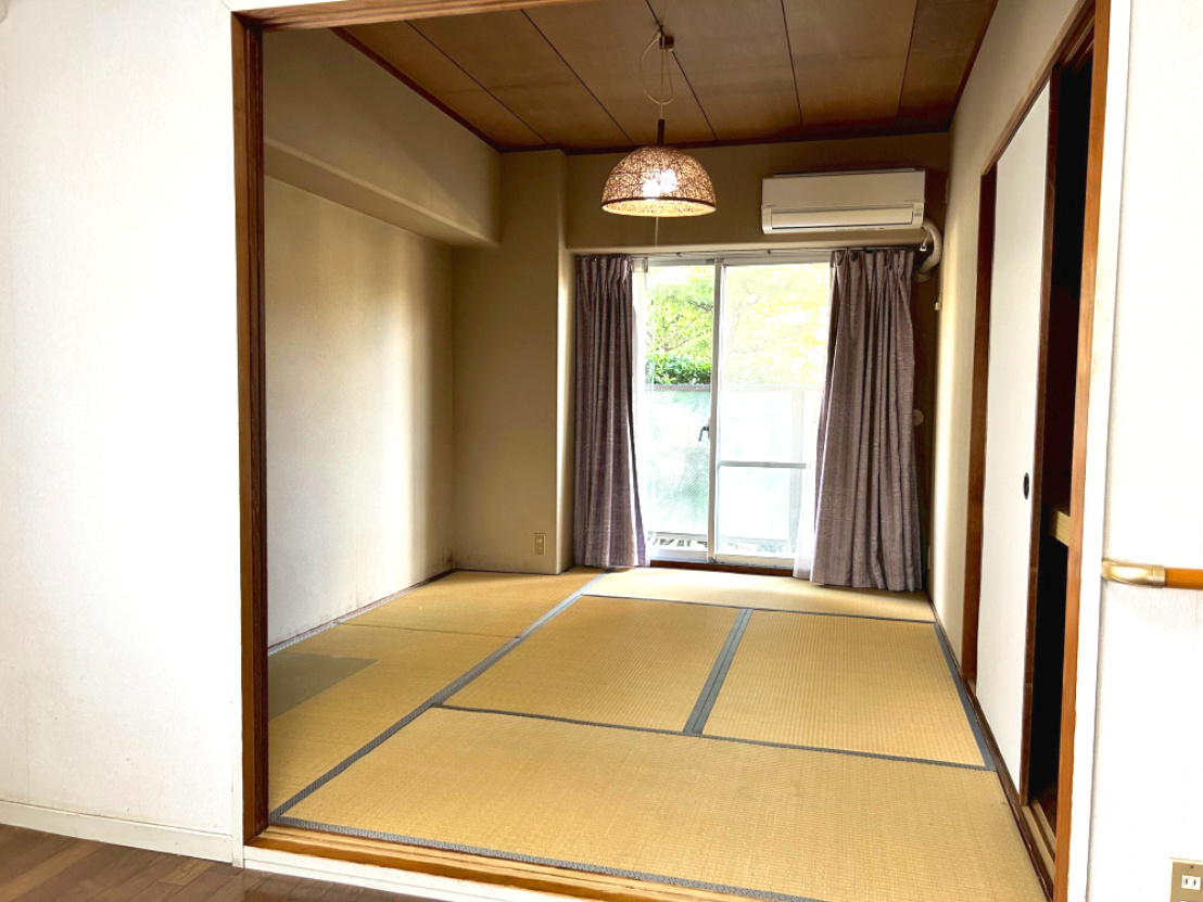 サンハイツ灘の和室|ゆったりとくつろげる和室です