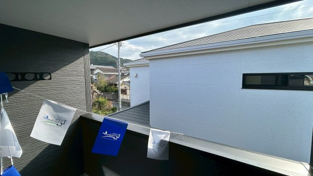 久留米市高良内町第十一のバルコニー
