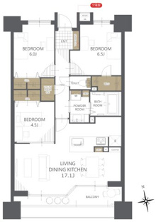 【間取り】リーデンススクエア一宮 