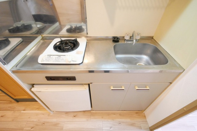 大阪市城東区野江４丁目の賃貸マンションのキッチン