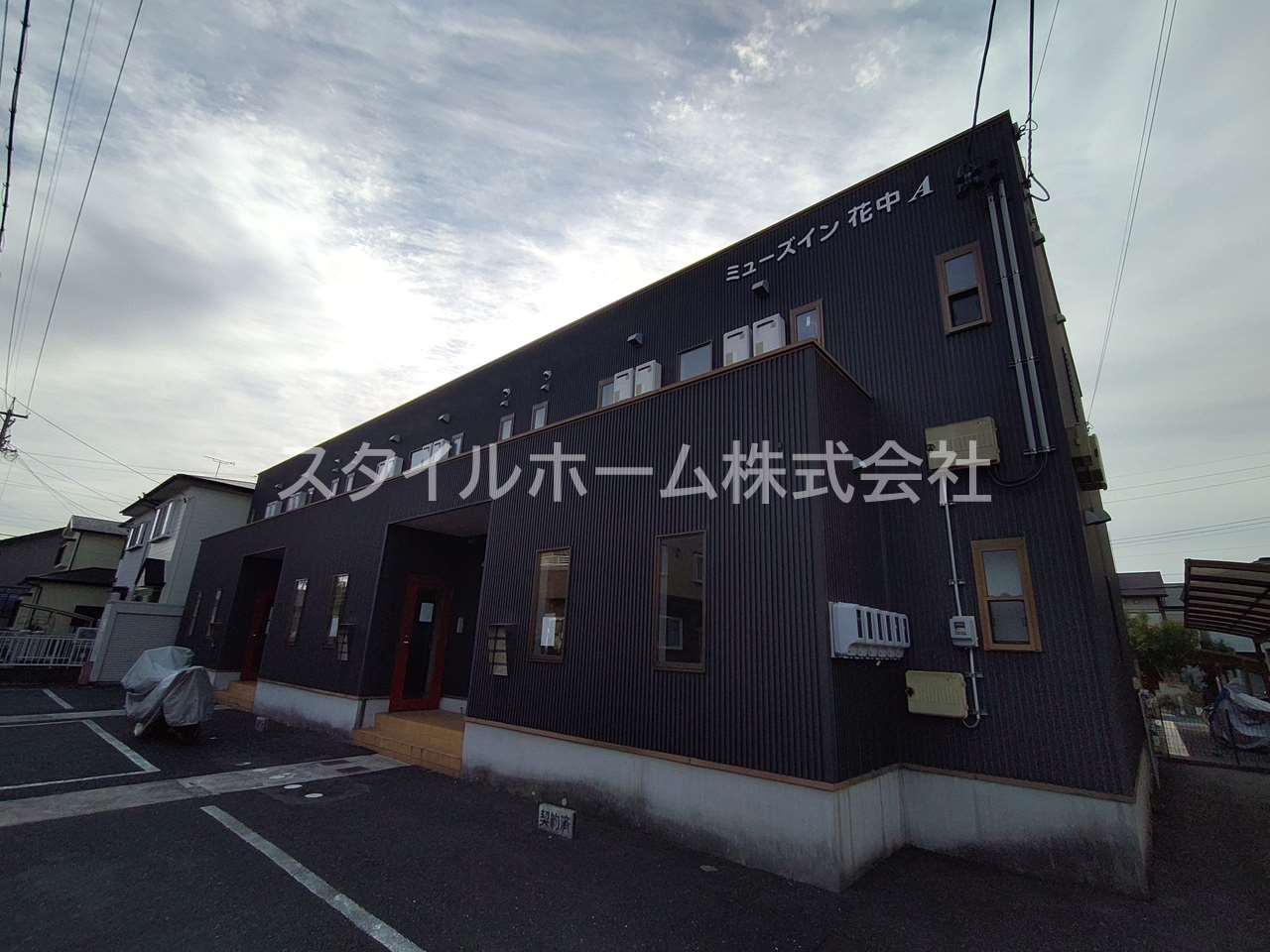 ミューズイン花中Aの外観