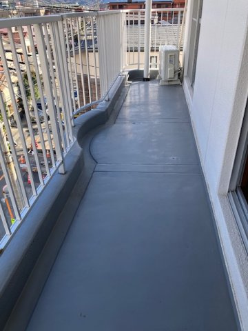 コーポエンドレスのバルコニー