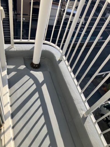 コーポエンドレスのバルコニー