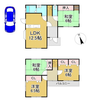 【外観】 | 川西市緑台３丁目　中古一戸建て