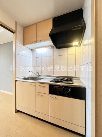 大阪市鶴見区鶴見４丁目の賃貸マンションのキッチン