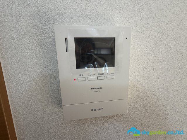 平塚市高根2丁目　中古戸建の防犯設備