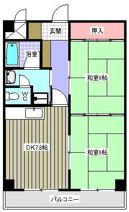 エスポワール新潟の間取り