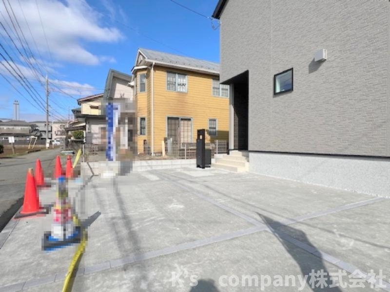 茅ヶ崎市萩園　新築戸建　1号棟の駐車場|駐車スペース◇