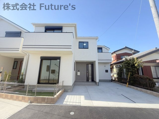 三郷市番匠免1丁目　新築戸建　全5棟　B号棟の間取り|2階に4室を配置。家族それぞれの個室を確保できる間取り