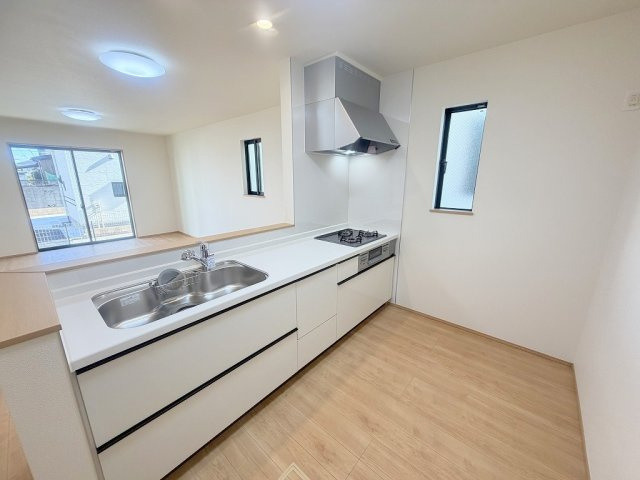 三郷市番匠免1丁目　新築戸建　全5棟　B号棟の外観|現地の写真になります。