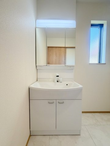 三郷市番匠免1丁目　新築戸建　全5棟　B号棟の外観|現地の写真になります。