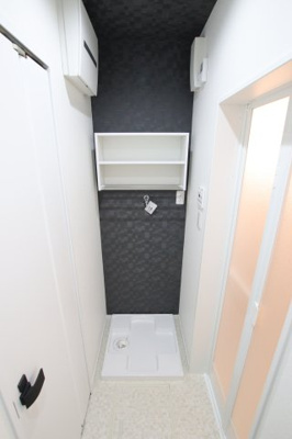 【設備】 | あんしん+VieM菩提町08-1023 | 室内洗濯機置き場