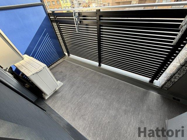 M-RESIDENCE新大阪Gardenのバルコニー