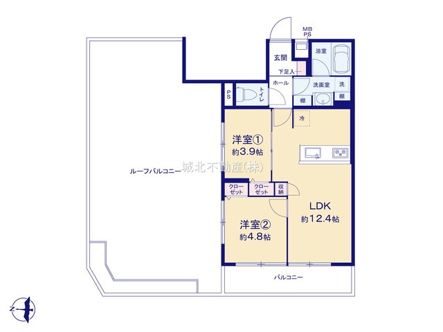 ライオンズマンション大泉学園の間取り