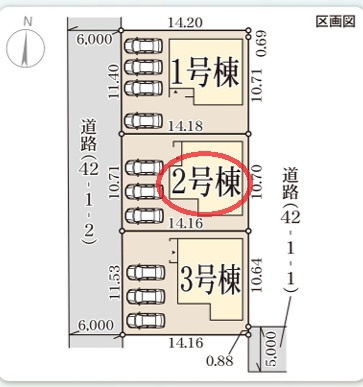 【区画図】 | リーブルガーデン姫路市勝原区山戸３期 | 区画図